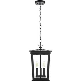 Chandeliers4less 196683029190 Chandelier 3 Light Fixture Outdoor Black Exterior Porch Walkway Pendant Lantern