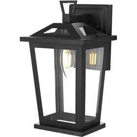 Chandeliers4less 196683029305 Wall Sconce Light Fixture Outdoor Clear Glass Large Exterior Porch Walkway 12 Inch Chandeliers4less 196683029305 Wall Sconce Light Fixture Outdoor Clear Glass Large Exterior Porch Walkway 12 Inch