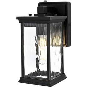 Chandeliers4less 196683029466 Outdoor Wall Sconce Light Fixture Wavy Glas Exterior Porch Walkway Lantern 10.5 Inch Chandeliers4less 196683029466 Outdoor Wall Sconce Light Fixture Wavy Glas Exterior Porch Walkway Lantern 10.5 Inch