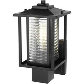Chandeliers4less 196683029558 Outdoor Wall Sconce Light Ribbed Glass Exterior Porch Walkway Patio Lantern 14 Inch Chandeliers4less 196683029558 Outdoor Wall Sconce Light Ribbed Glass Exterior Porch Walkway Patio Lantern 14 Inch