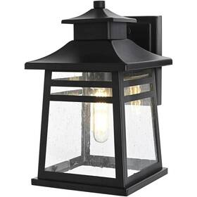 Chandeliers4less 196683029633 Wall Sconce Outdoor Light Fixture Glass Exterior Porch Walkway Lantern 11.5 Inch Chandeliers4less 196683029633 Wall Sconce Outdoor Light Fixture Glass Exterior Porch Walkway Lantern 11.5 Inch