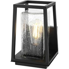 Chandeliers4less 196683029695 Wall Sconce Outdoor 1 Light Fixture Seedy Glass Exterior Porch Walkway 10.5 Inch Chandeliers4less 196683029695 Wall Sconce Outdoor 1 Light Fixture Seedy Glass Exterior Porch Walkway 10.5 Inch