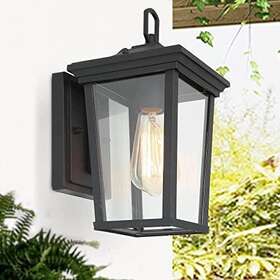 Classy Leaves 735940924092 Black Outdoor Wall Lights Exterior Light Fixture Modern Outdoo