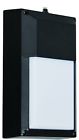 Cn-d060301a-9db-840-120-bk-w Arvi Led Exterior Wall Mount Black Powder Coat Lens Opel