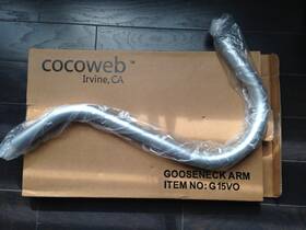 G15vo Cocoweb G26b1 Gooseneck Arm Replacement - Silver Open Box