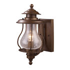 62005-1 Coffee Outdoor Lighting Sconce Light Bronze - Wikshire Elk Collection 62005-1 Coffee Outdoor Lighting Sconce Light Bronze - Wikshire Elk Collection