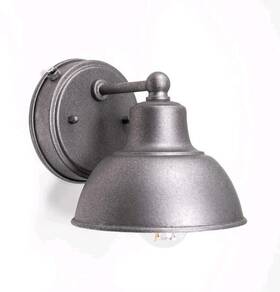 Coramdeo 850016800237 Oakhouse Dusk To Dawn 6 Inch Silver Outdoor Farmhouse Barn Light Coramdeo 850016800237 Oakhouse Dusk To Dawn 6 Inch Silver Outdoor Farmhouse Barn Light