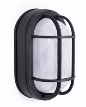 Sf001-830led-bk Coramdeo Outdoor 8.5 Inch Oval Nautical Led Bulkhead Light - Black Sf001-830led-bk Coramdeo Outdoor 8.5 Inch Oval Nautical Led Bulkhead Light - Black
