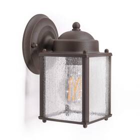 W033s-e26-rbz Coramdeo Outdoor Farmhouse Square Coach Light For Porch Patio Deck Barn Wet Location S