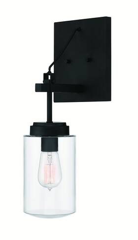 52161-esp Craftmade Espresso One Light Outdoor Wall Sconce From The Crosspoint Collection