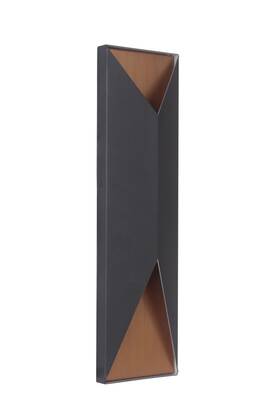 Craftmade 647881174354 Z3422-led Peak 18 Inch Led Outdoor Wall Sconce - Compliant Black