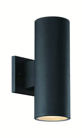 Craftmade 647881202729 Textured Black Led Outdoor Wall Lantern From The Pillar Collection