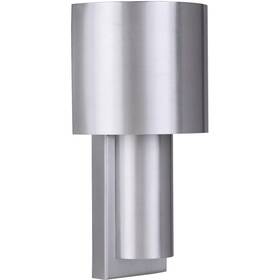 Craftmade 647881247287 Za5102-sa-led Midtown Outdoor Wall Light Satin Aluminum