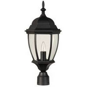 Z285-tb Craftmade Lighting One Light Outdoor Post Lamp In Traditional Style