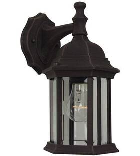 Z294-rt Craftmade Lighting Hex - One Light Outdoor Wall Sconce In Traditional