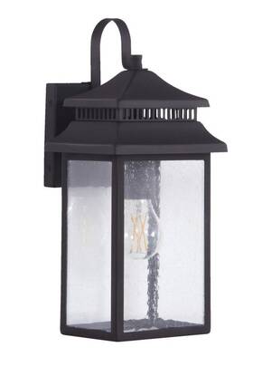 Za3104-dbg Craftmade Lighting Crossbend - 1 Light Small Outdoor Wall Lantern In