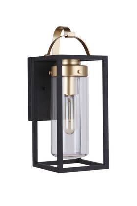 Za4804-mnsb Craftmade Lighting Used Neo - 1 Light Outdoor Wall Lantern In