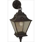 Z1404-07 Craftmade Lantern Light Rust Chaparral Medium Wall Outdoor Z1404-07 Craftmade Lantern Light Rust Chaparral Medium Wall Outdoor