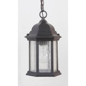 Z291-tb-cs Craftmade Hex Style Outdoor Pendant Or Chandeller Textured Black Z291-tb-cs Craftmade Hex Style Outdoor Pendant Or Chandeller Textured Black