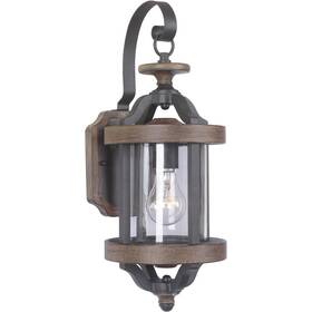 Z7904-tbwb Craftmade Ashwood Outdoor Wall Light Textured Black/whiskey Barrel