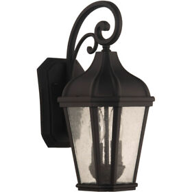 Za3014-tb Craftmade Briarwick Outdoor Wall Light Textured Black