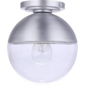 Za3417-sa Craftmade Evie 1 Light 7.5 Inch Satin Aluminum Outdoor Flushmount Za3417-sa Craftmade Evie 1 Light 7.5 Inch Satin Aluminum Outdoor Flushmount