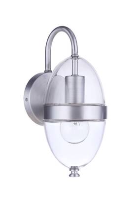 Za3504-sa Craftmade Satin Aluminum One Light Outdoor Wall Mount From The Sivo Collection Za3504-sa Craftmade Satin Aluminum One Light Outdoor Wall Mount From The Sivo Collection