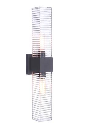 Za4510-mn Craftmade Za4510 Ridge 2 Light 24 Inch Tall Outdoor Wall Sconce - Midnight