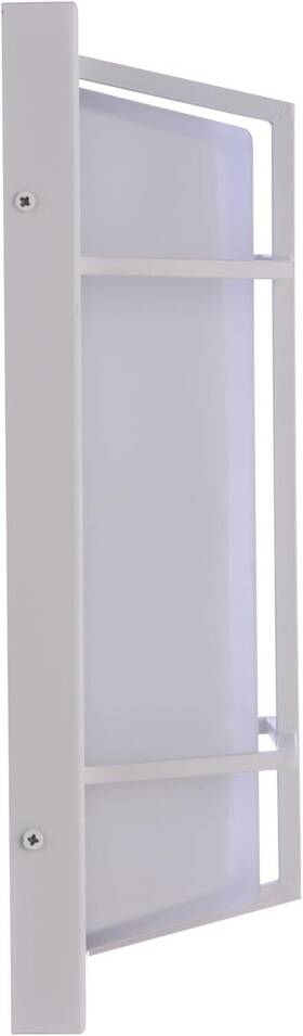 Za6112-tw Craftmade Za6112 Bulkhead Rectangular Outdoor 2 Light 8 Inch W Flush Mount - White