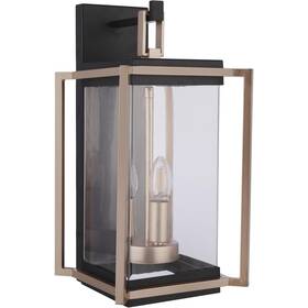 Za6514-mnsb Craftmade Metalwork Outdoor Wall Light Midnight/satin Brass Za6514-mnsb Craftmade Metalwork Outdoor Wall Light Midnight/satin Brass