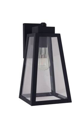 Za6914-tb Craftmade Za6914 Sorano 14 Inch Tall Outdoor Wall Sconce - Black