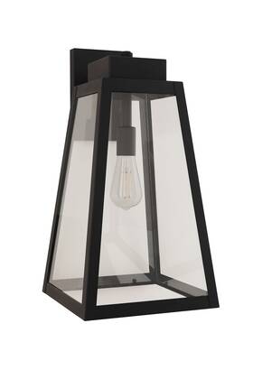 Za6934-tb Craftmade Za6934 Sorano 20 Inch Tall Outdoor Wall Sconce - Black