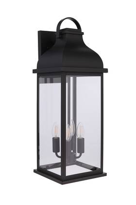 Za7234-mn Craftmade Za7234 Bent Tree 4 Light 26 Inch Tall Outdoor Wall Sconce - Midnight Za7234-mn Craftmade Za7234 Bent Tree 4 Light 26 Inch Tall Outdoor Wall Sconce - Midnight