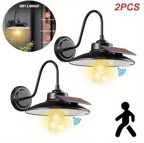 Wl501b Criry 2 Pack Solar Wall Lights With 3 Lighting Mode&motion Sensor Porch Barn Farmhouse Wl501b Criry 2 Pack Solar Wall Lights With 3 Lighting Mode&motion Sensor Porch Barn Farmhouse
