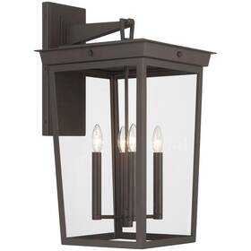 Bel-a8064-tz Crystorama Belmont 4 Light 26 Inch Twilight Bronze Outdoor Sconce