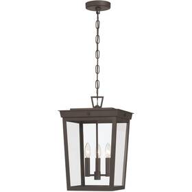 Bel-a8065-tz Crystorama Belmont 3 Light 12 Inch Twilight Bronze Outdoor Pendant