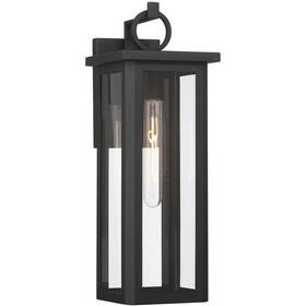 Ed0811101mk Crystorama Boadie 1 Light 18.5 Inch Matte Black Outdoor Sconce