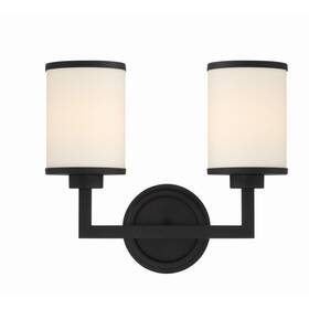 Mount-12.75 Crystorama Lighting Bry-8002-bf - Bryant 2 Light Wall Inches Tall And 14.5 Mount-12.75 Crystorama Lighting Bry-8002-bf - Bryant 2 Light Wall Inches Tall And 14.5