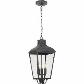 Dum-9805-ge Crystorama Lighting - Three Light Outdoor Chandelier