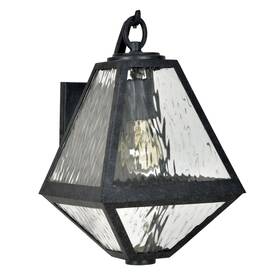 Gla-9701-wt-bc Crystorama Lighting - One Light Outdoor Wall Mount Gla-9701-wt-bc Crystorama Lighting - One Light Outdoor Wall Mount