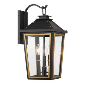 Haw-602-mk-tg Crystorama Lighting Group Haw-602 Hawkins 3 Light 20 Inch Tall - Gold