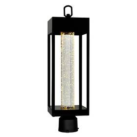 1696pt5-1-101 Cwi Lighting Black Led Outdoor Lantern Head From The Rochester Collection 1696pt5-1-101 Cwi Lighting Black Led Outdoor Lantern Head From The Rochester Collection