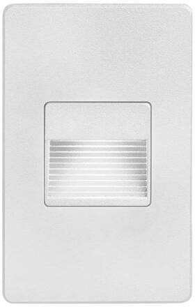Dledw-200-wh Dainolite Bella 3 Inch Wide White Rectangular Led Outdoor Step Light