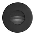 Dledw-330-bk Dainolite K Black Round In Outdoor 3w Led Wall Li Dledw-330-bk Dainolite K Black Round In Outdoor 3w Led Wall Li