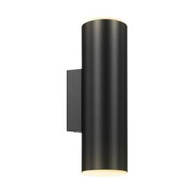 Dals Lighting 775902014225 Ledwall-a Led Wall 12 Inch Tall 2 Light Outdoor - Black