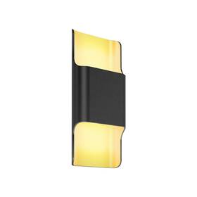 Dals Lighting 775902014348 Ledwall-e 2 Light 14 Inch Tall Led Indoor / Outdoor - Black