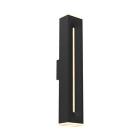 Lwj24-cc-bk Dals Lighting Lwj24-cc Profile 25 Inch Tall Led Wall Sconce - Black