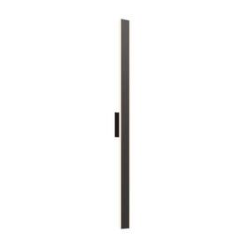 Sws60-cc-bk Dals Lighting Sws60-cc Gemini 60 Inch Tall Outdoor Wall Sconce - Black