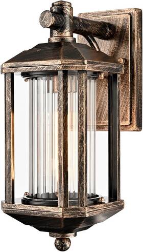 W3364bu-sj Danseer Vintage Outdoor Wall Light Fixtures Waterproof Exterior Sconces Antiqued Go W3364bu-sj Danseer Vintage Outdoor Wall Light Fixtures Waterproof Exterior Sconces Antiqued Go