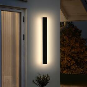 Cb-tg-47in Daoseolo 47inch Modern Outdoor Wall Light Led 3000k-6000k Dimmable Long Exterior Ligh